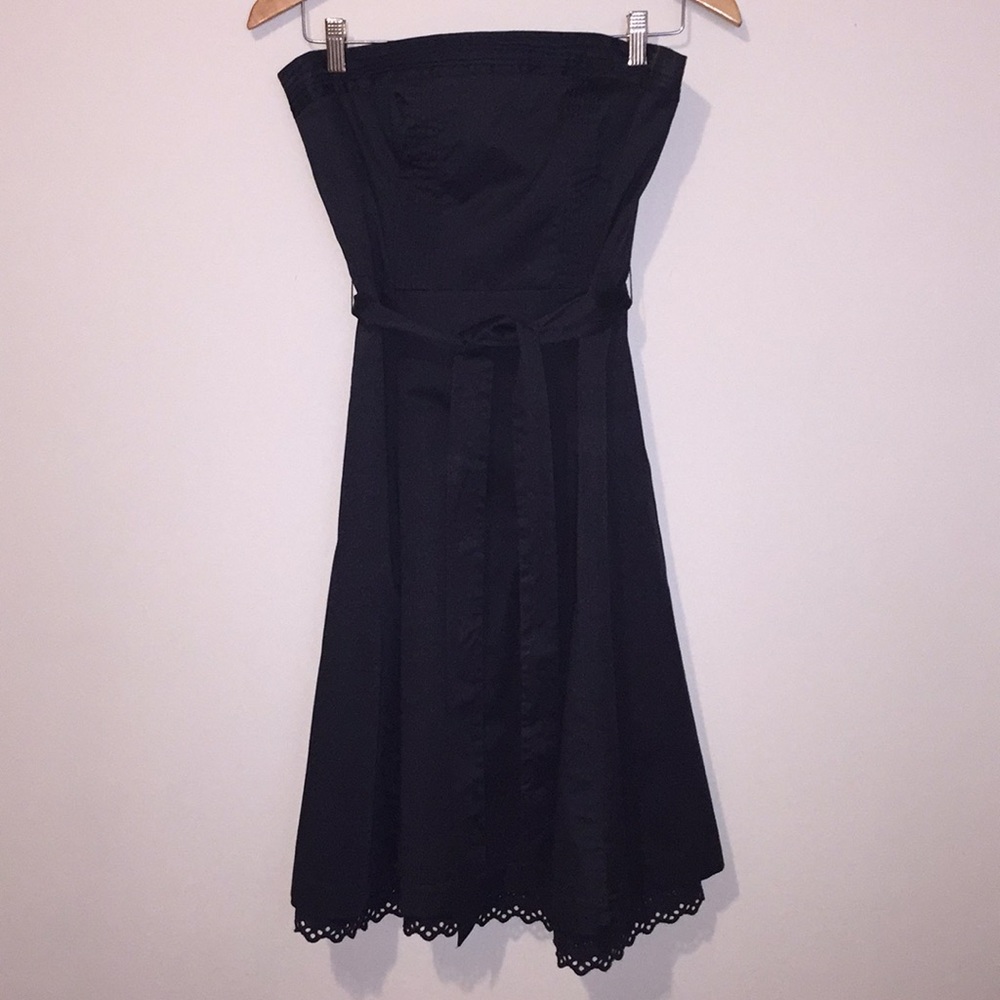 Strapless Navy Dress by RW & CO.